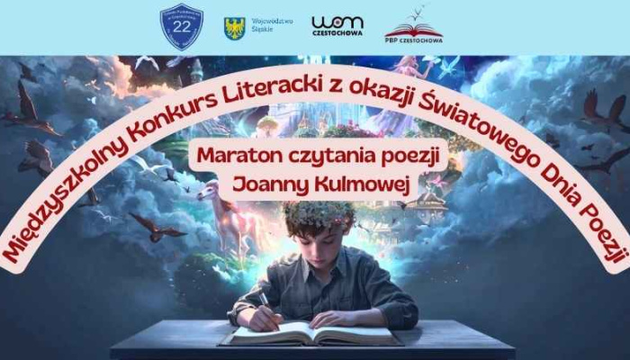 Międzyszkolny Konkurs Literacki z okazji Światowego Dnia Poezji (2026)