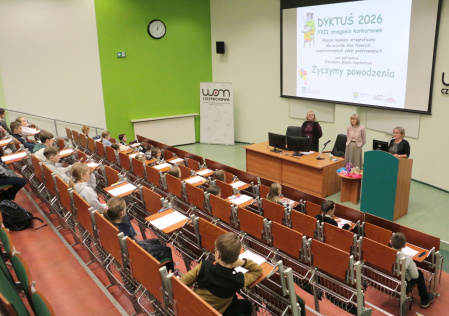 1 Powitanie uczniów na konkursie