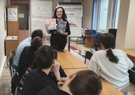 7 Uczniowie podczas zajęć