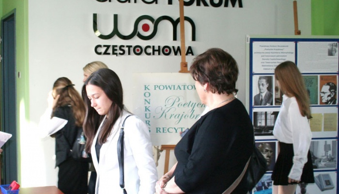 Powiatowy Konkurs Recytatorski Poetyckie Krajobrazy poświęcony poezji Kazimierza Wierzyńskiego