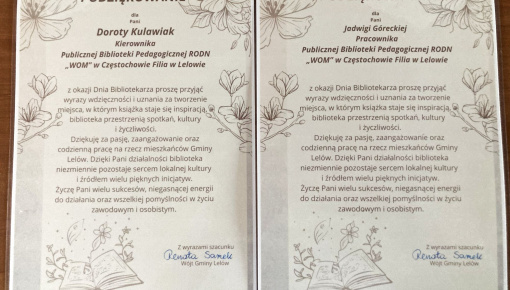 Dzień Bibliotekarza - Lelów (2026)
