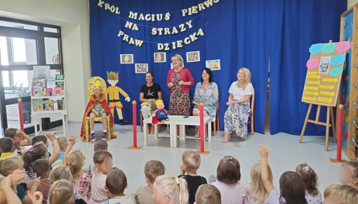 Król Maciuś Pierwszy na straży praw dziecka