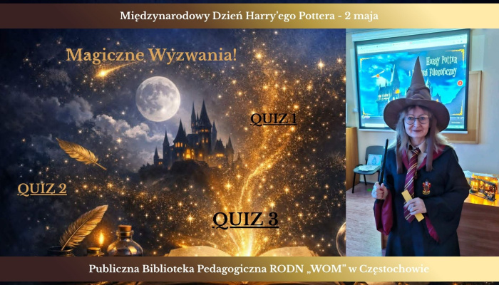 Międzynarodowy Dzień Harry’ego Pottera  – Magiczne Wyzwania!