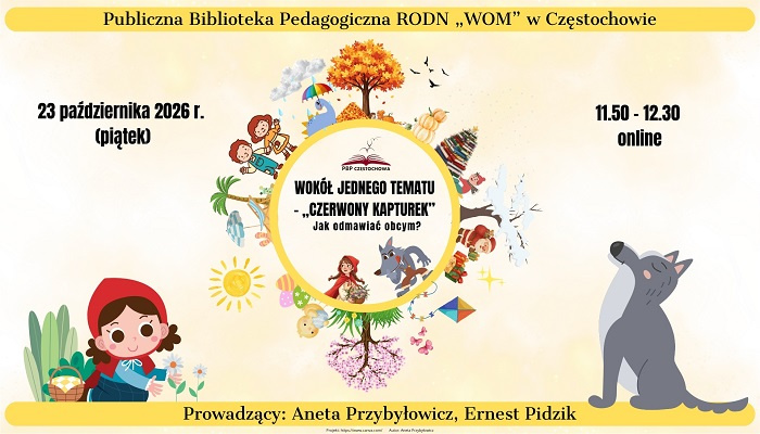 Wokół jednego tematu – Czerwony Kapturek