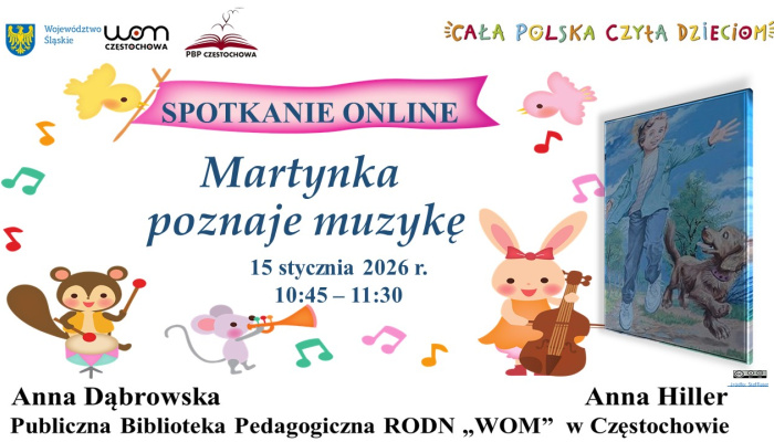 Martynka poznaje muzykę - zaproszenie do udziału