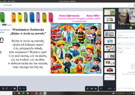 Spotkanie online_Do dzieła! Kim będę, gdy dorosnę