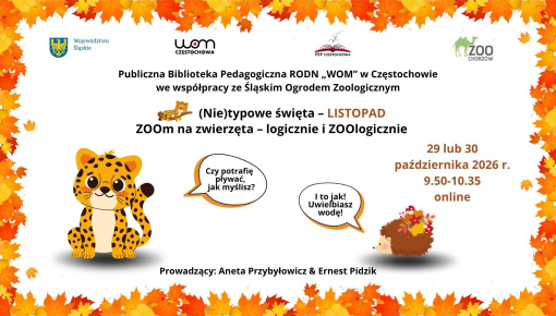 (Nie)typowe święta – LISTOPAD – ZOOm na zwierzęta – logicznie i ZOOlogicznie
