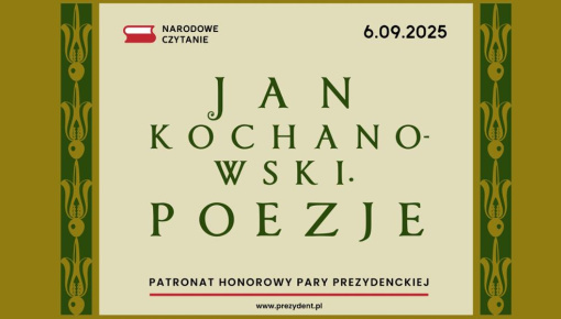 Narodowe Czytanie: Poezja Jana Kochanowskiego – relacja z wydarzenia online
