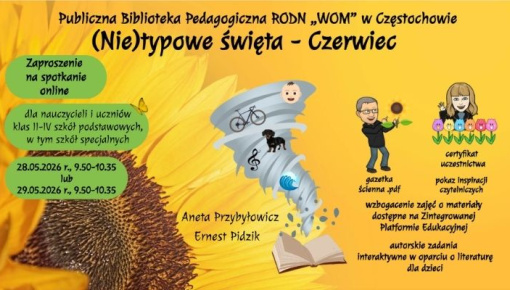 (Nie)typowe święta – CZERWIEC – zaproszenie na spotkanie online