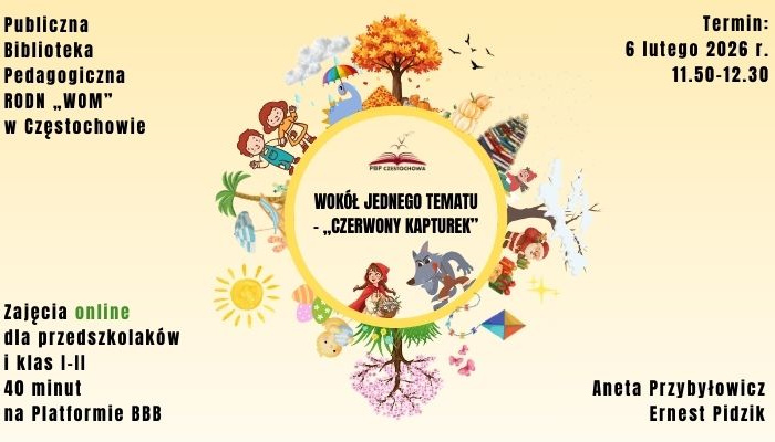 Wokół jednego tematu – Czerwony Kapturek