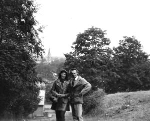 Maria i Julian Siemieńscy w Górach Polskich, w Zakopanem, sierpień 1973 r.